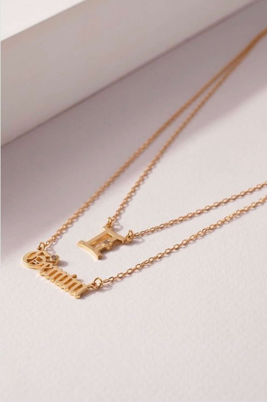 Layered Zodiac Babe Necklace