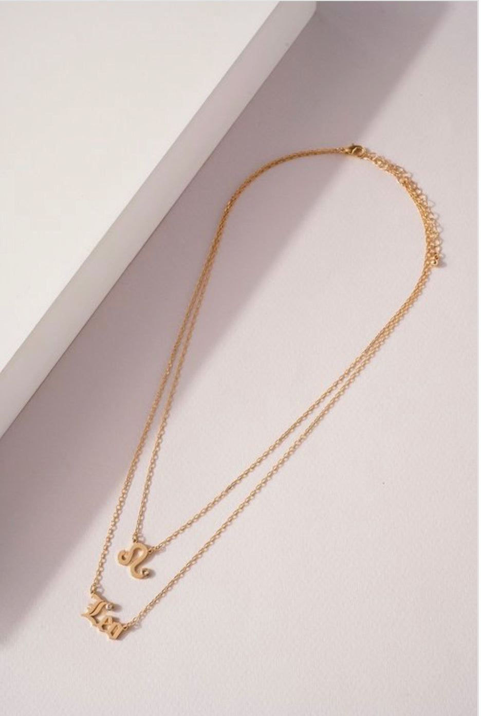 Layered Zodiac Babe Necklace