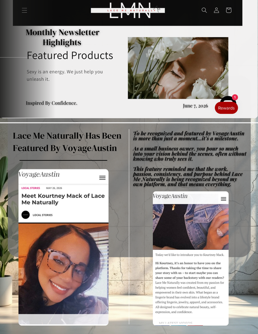 Lace Me Naturally: Featured By VoyageAustin😍