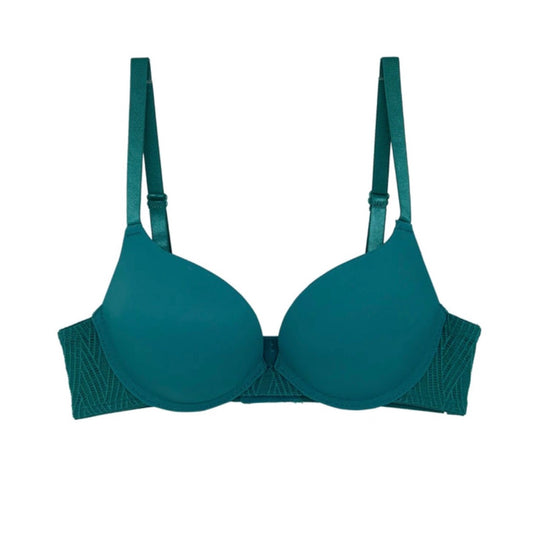 ZigZag Me Lace Push Up Bra